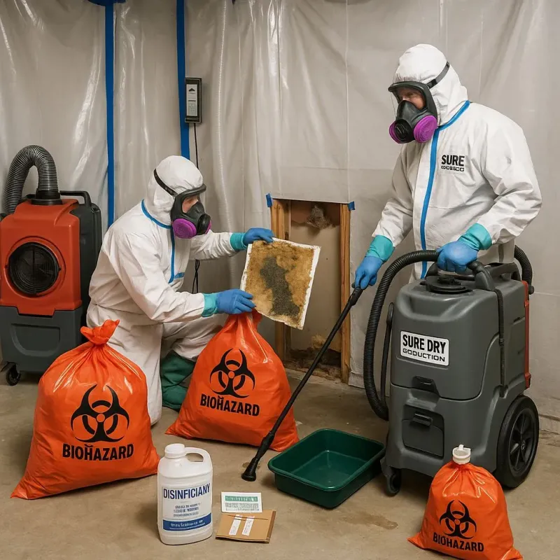 Contaminated Water Handling Protocols process in Bellevue, OH