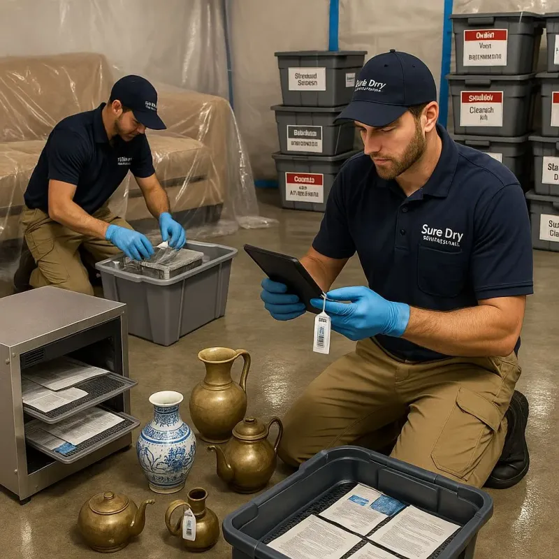 Content Protection and Restoration process in Bellevue, OH