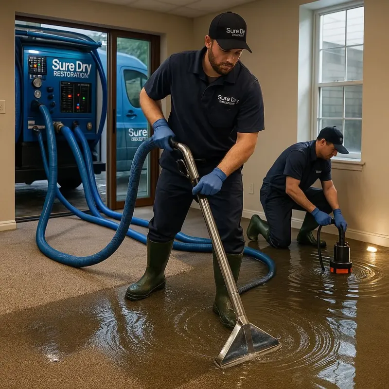 Water Extraction and Removal process in Bellevue, OH